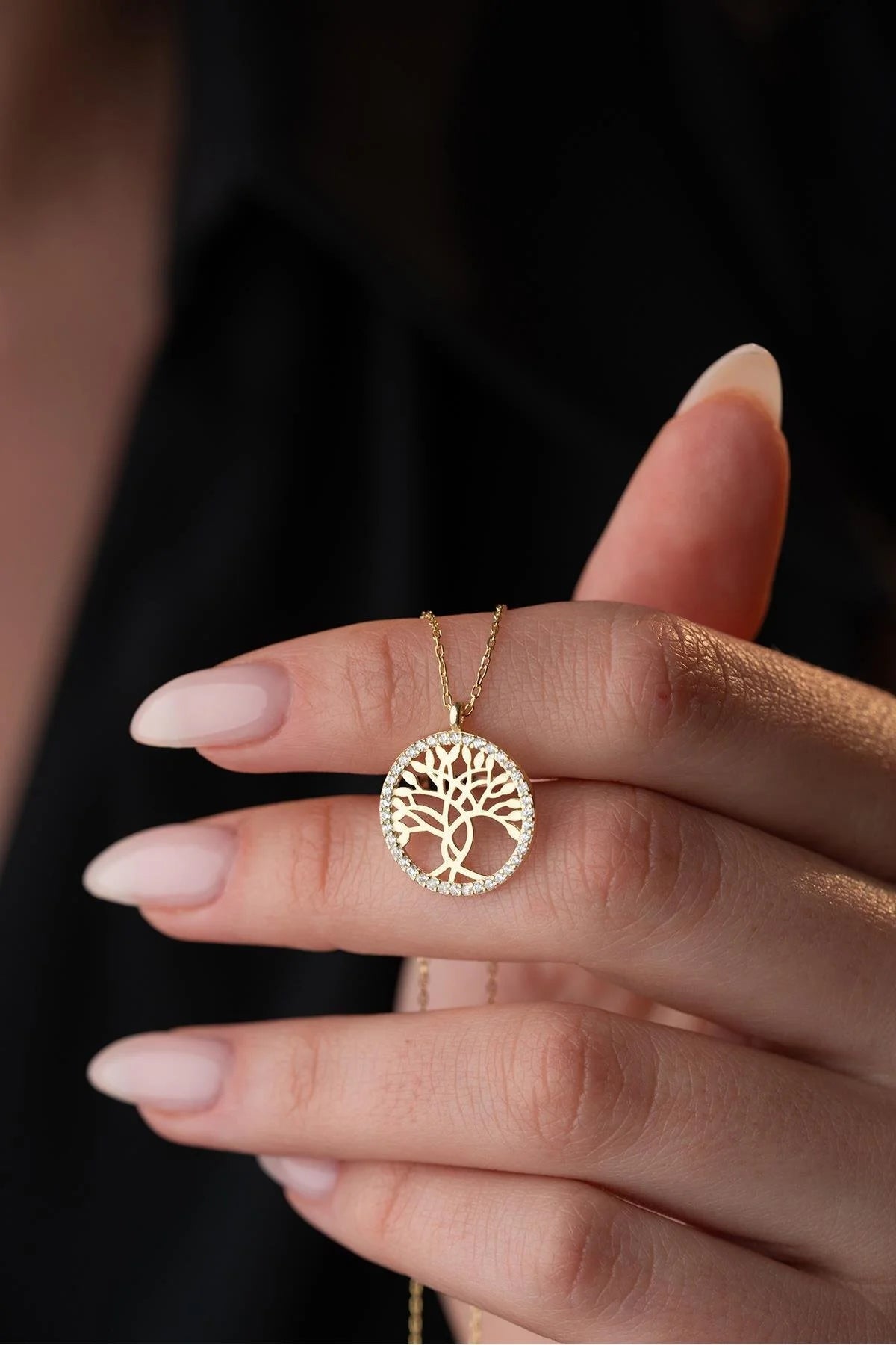 925 Sterling Silver Life Tree Necklace