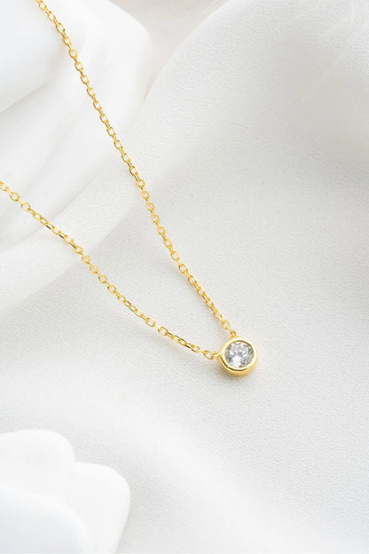 925 Sterling Silver Chain Clover Necklace