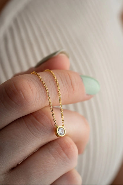 925 Sterling Silver Chain Clover Necklace