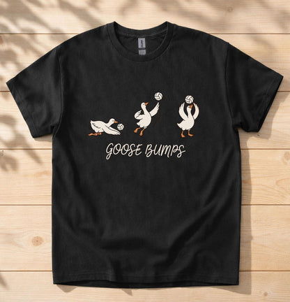 Goose Bumps Volleyball Shirt, Funny Goose Volleyball Team Tshirt, Cute Volleyball Player Shirt, Comfort Colors Sports Shirt