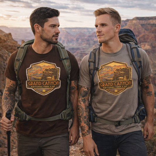 Grand Canyon T shirts  ,National Park T shirts , Traveler , Adventure ,Camper unisex T shirts
