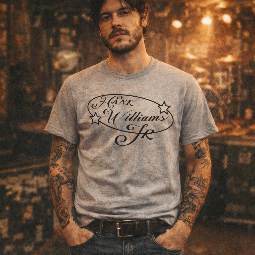 Hank Williams Jr tshirt,Country Music Tshirt