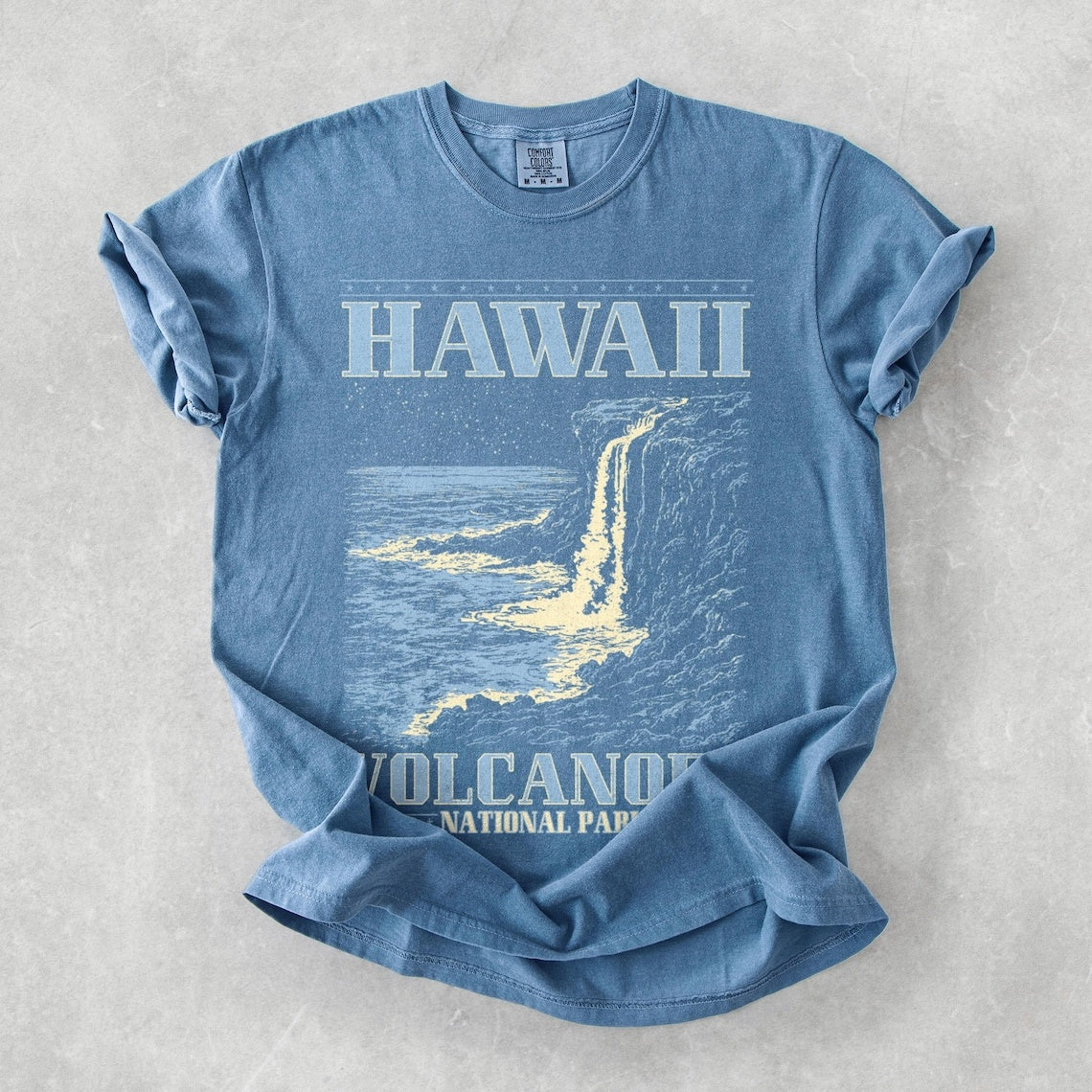 Hawaii Volcanoes National Park Shirt, National Park Comfort Colors T-Shirt, Hawaii Shirt, 63 Parks Shirt, Granola Girl Gift, Nature T Shirt