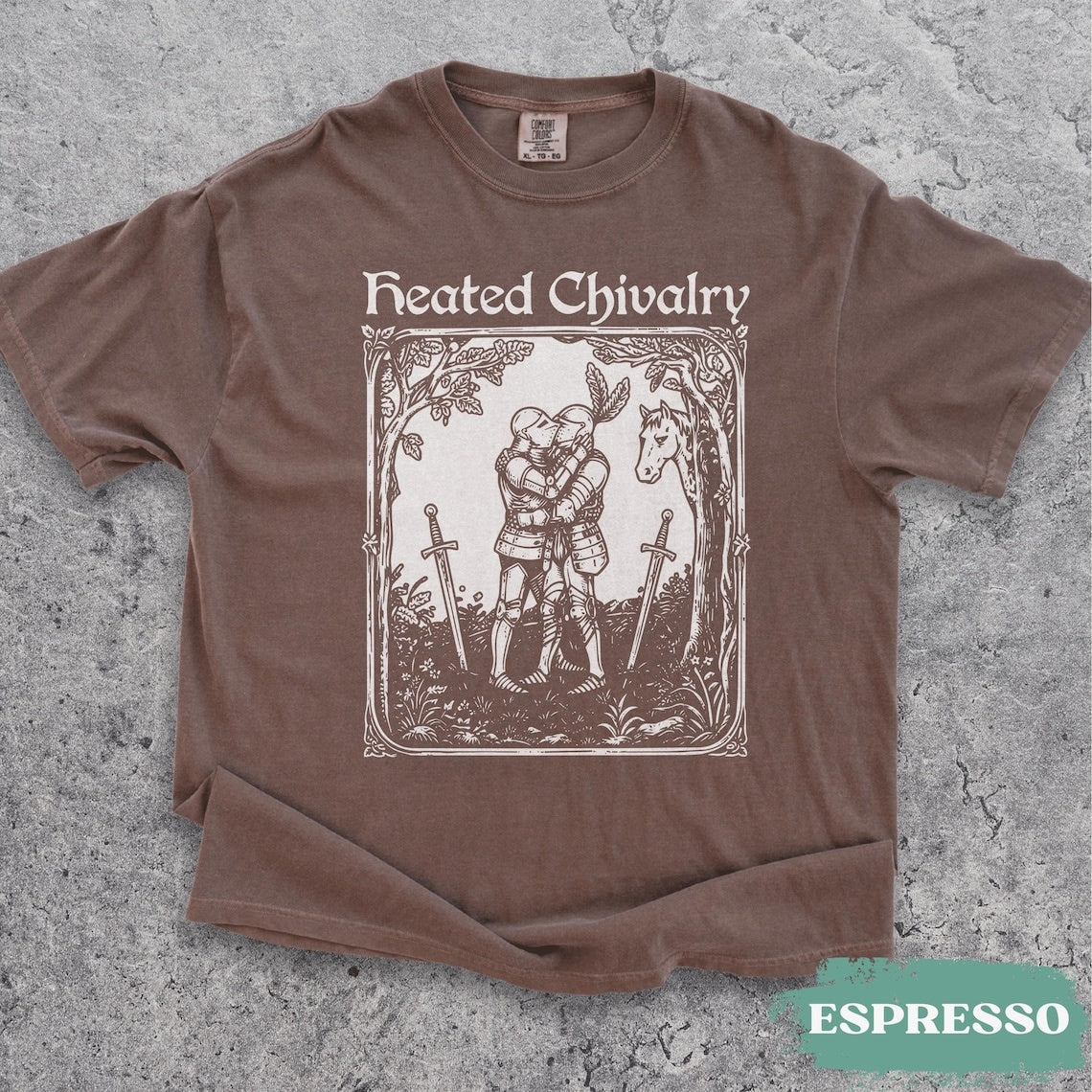 Heated Chivalry Shirt, Gay Medieval T shirt, Pride Gay Agenda TShirt,