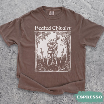 Heated Chivalry Shirt, Gay Medieval T shirt, Pride Gay Agenda TShirt,
