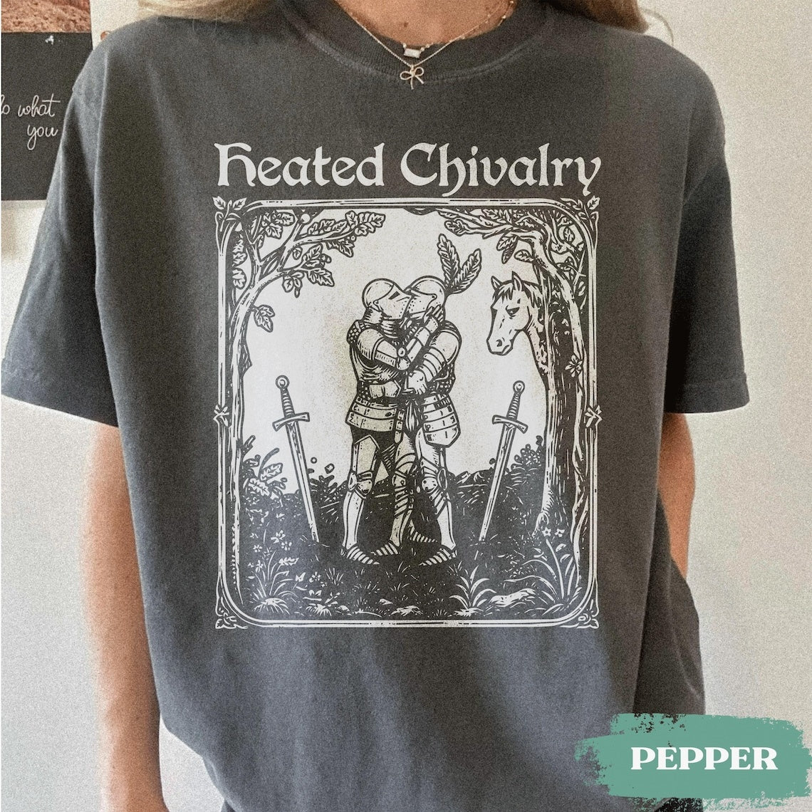 Heated Chivalry Shirt, Gay Medieval T shirt, Pride Gay Agenda TShirt,