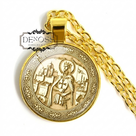 Hugues de Payens Pendant Templar Necklace