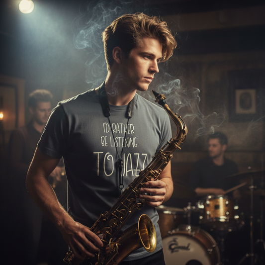 I'd Rather Be Listening to Jazz,Jazz Shirt,Jazz Tshirt