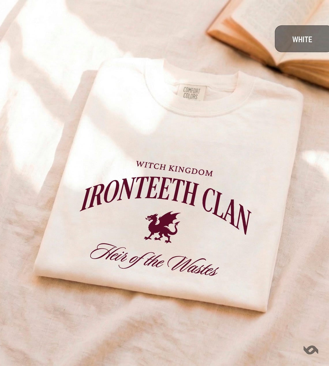 Ironteeth Clan Shirt, Witch Kingdom Tee, Throne of Glass Inspired Shirt, Gift for Reader