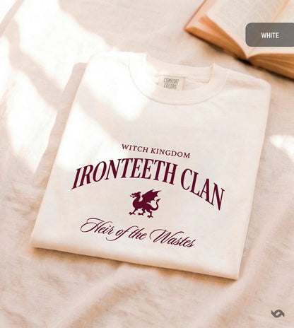 Ironteeth Clan Shirt, Witch Kingdom Tee, Throne of Glass Inspired Shirt, Gift for Reader