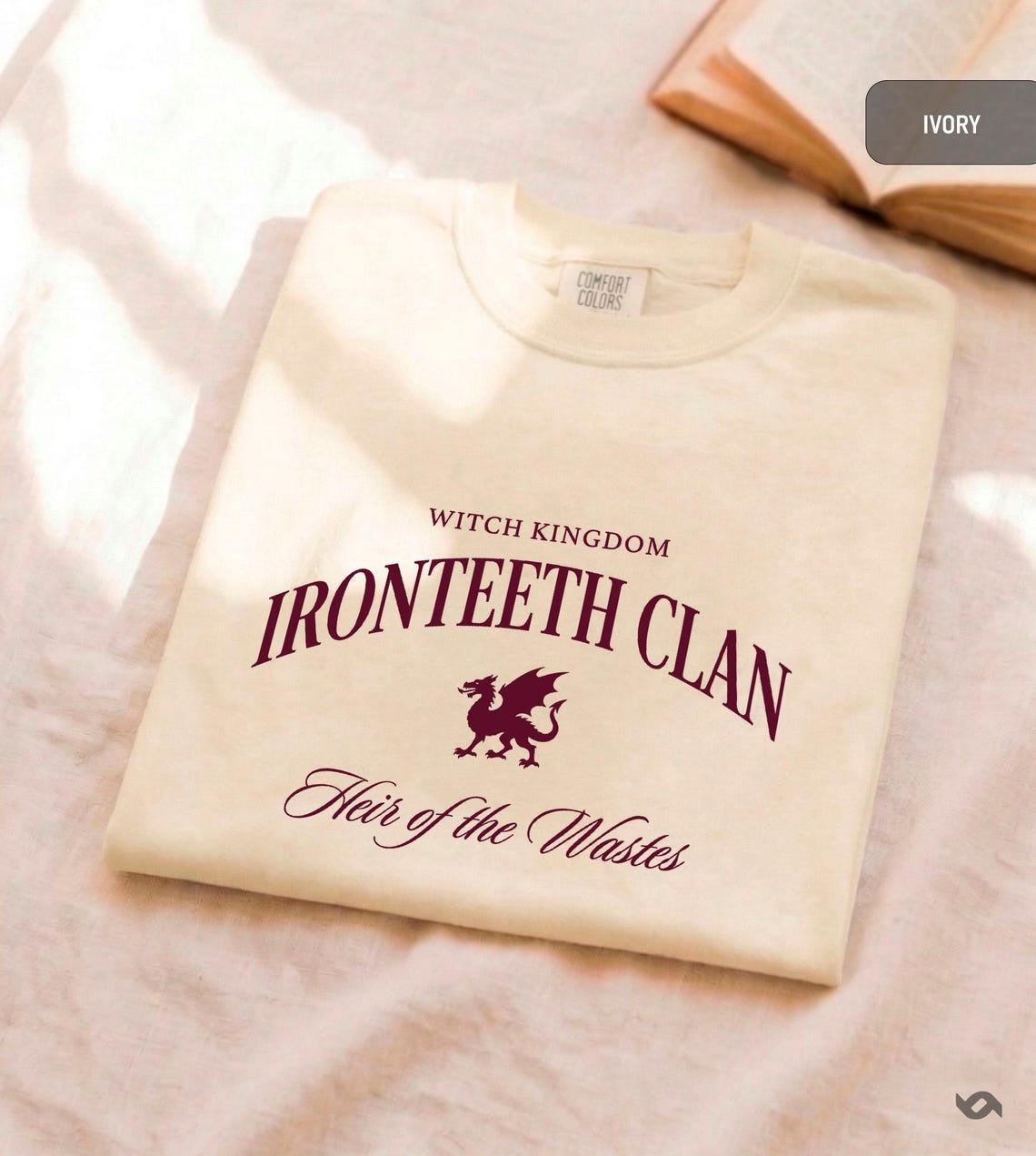 Ironteeth Clan Shirt, Witch Kingdom Tee, Throne of Glass Inspired Shirt, Gift for Reader