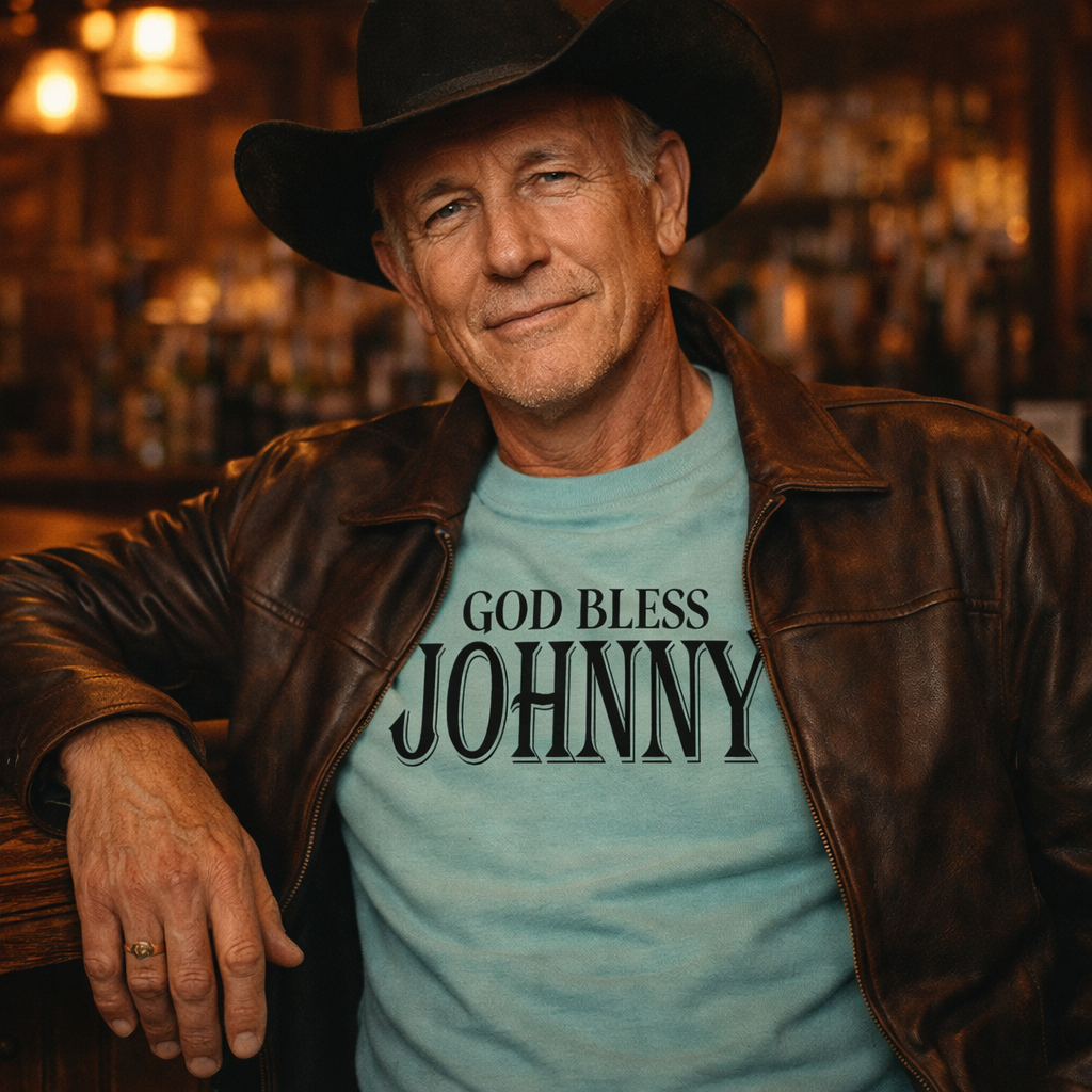Johnny Cash,God Bless Johnny Cash ,Country Tshirt