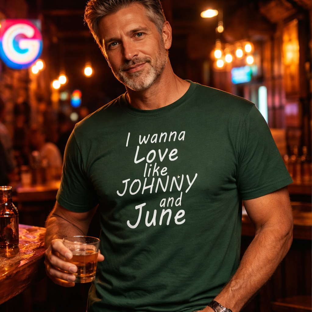 Johnny and June,I Wanna Love Like Johnny and June T-shirt, Music FanT Shirt
