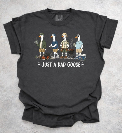 Just A Dad Goose Funny Dad Husband Humor Father's Day T-Shirt