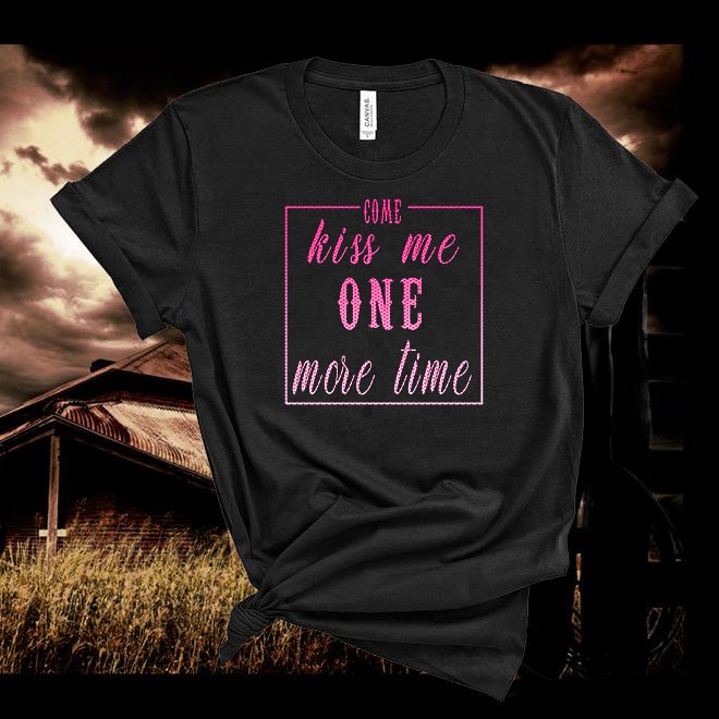 Kane Brown Tshirt,Song Tee,Heaven Come kiss me one more time Tshirt