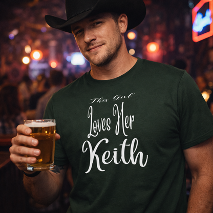 Keith Urban Tshirt ,This Girl Loves her Keith Urban,&nbsp; Small Town Girl, Country Music &nbsp;Tshirt