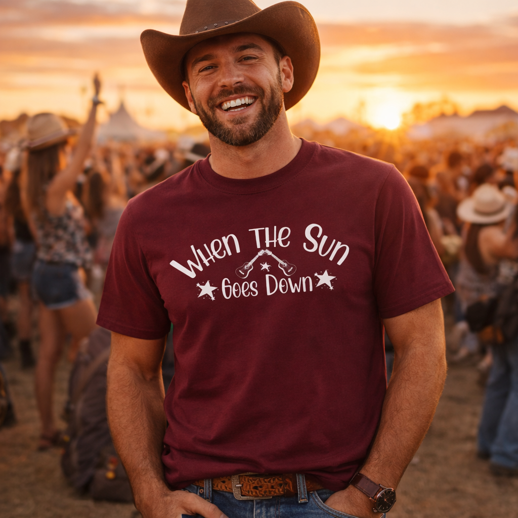 Kenny Chesney,When the Sun Goes Down Tshirt