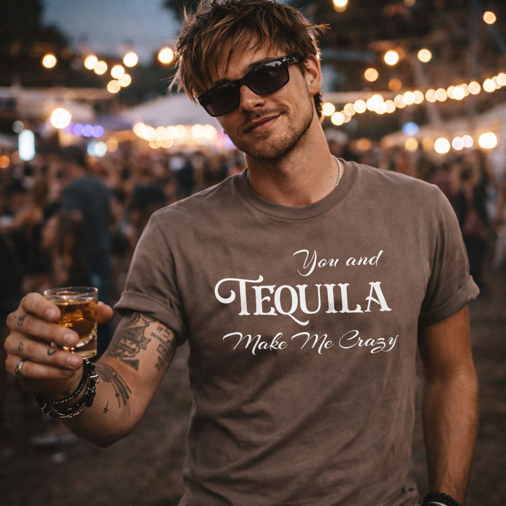 Kenny Chesney,You and Tequila Make Me Crazy Tshirt