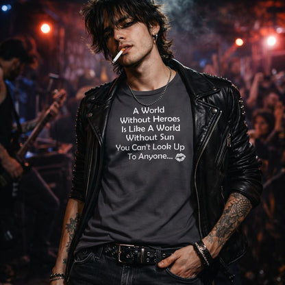 A world without heroes sun lyrics T Shirt