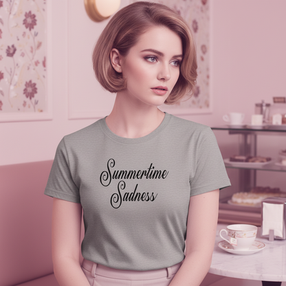 Lana Del Rey lyrics T Shirt ,Summertime Sadness Tshirt
