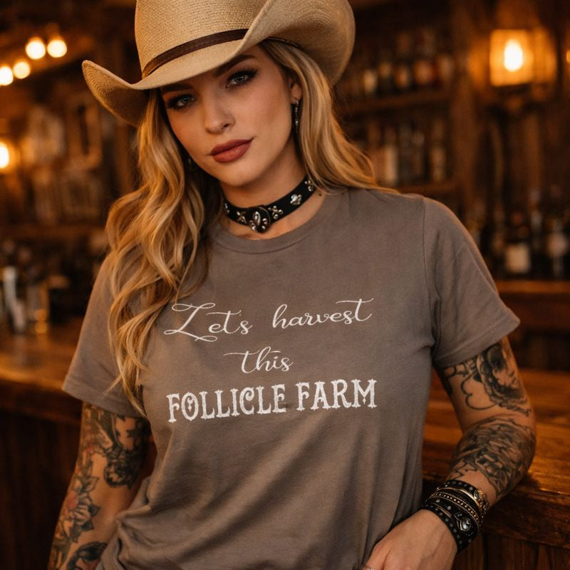 Let's harvest this follicle farm! A great IVF retrieval day Music Tshirt
