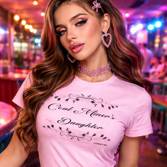 Loretta Lynn,Coal Miner Daughter,Country MusicTshirt