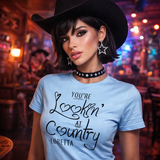 Loretta Lynn,You're,Lookin' At, Country MusicTshirt