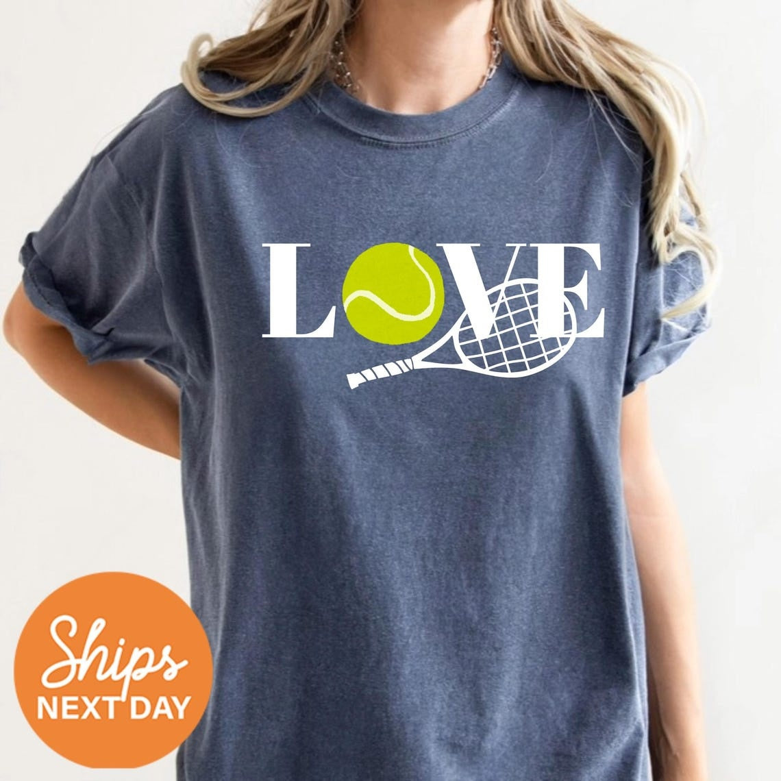 Love Tennis Shirt, Tennis Tee Shirt, Cute Tennis Shirt for Women, Tennis Mom Shirt, Tennis Love Shirt, Gift for Tennis Player, Sports Shirt