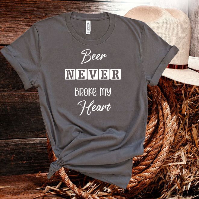 Luke Combs,Beer NEVER BROKE MY Heart Tshirt