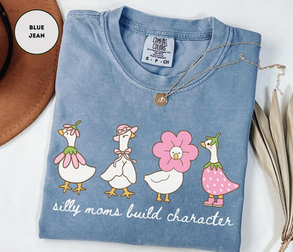 Mama Goose Shirt ,Comfort Colors Silly Goose Shirt For Mom ,Funny Mom Shirt ,Mother's Day Gift ,Silly Goose Mom T-shirt