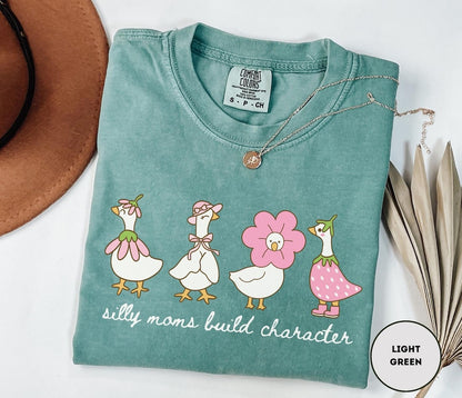 Mama Goose Shirt ,Comfort Colors Silly Goose Shirt For Mom ,Funny Mom Shirt ,Mother's Day Gift ,Silly Goose Mom T-shirt