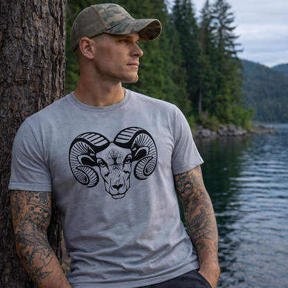 Men’s Graphic Tees ,Bighorn Mountains,colorado tee,Traveler 