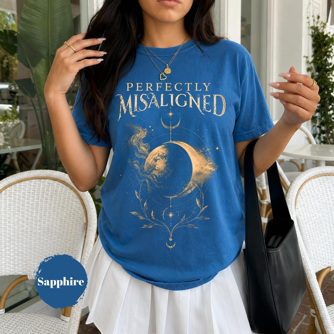 Moon Phase Shirt, Celestial Graphic Tee, Spiritual Aesthetic Shirt, Witchy Lunar T-Shirt, Mystical Moon Gift