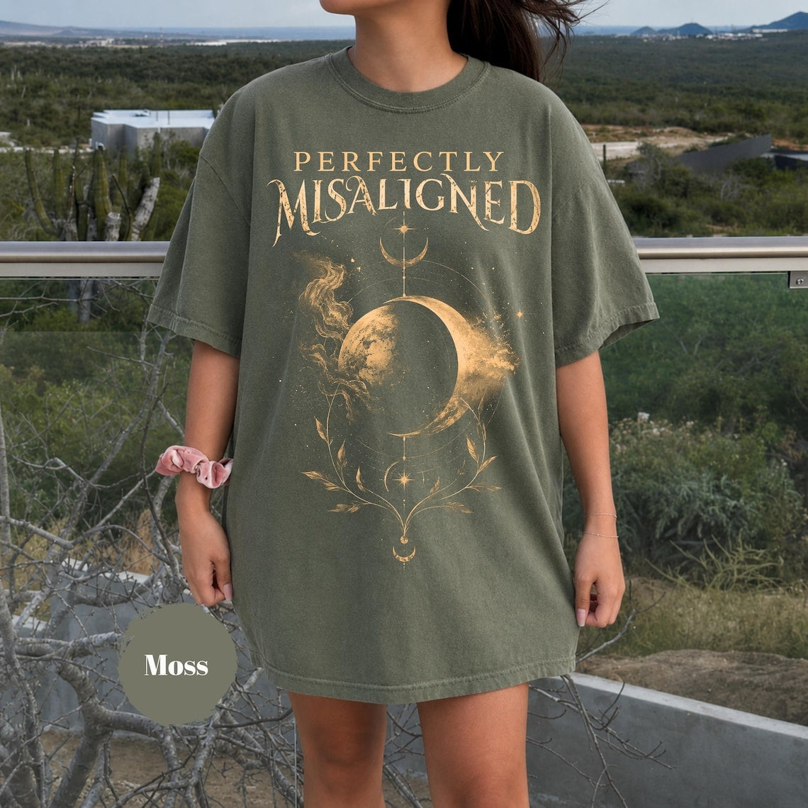 Moon Phase Shirt, Celestial Graphic Tee, Spiritual Aesthetic Shirt, Witchy Lunar T-Shirt, Mystical Moon Gift
