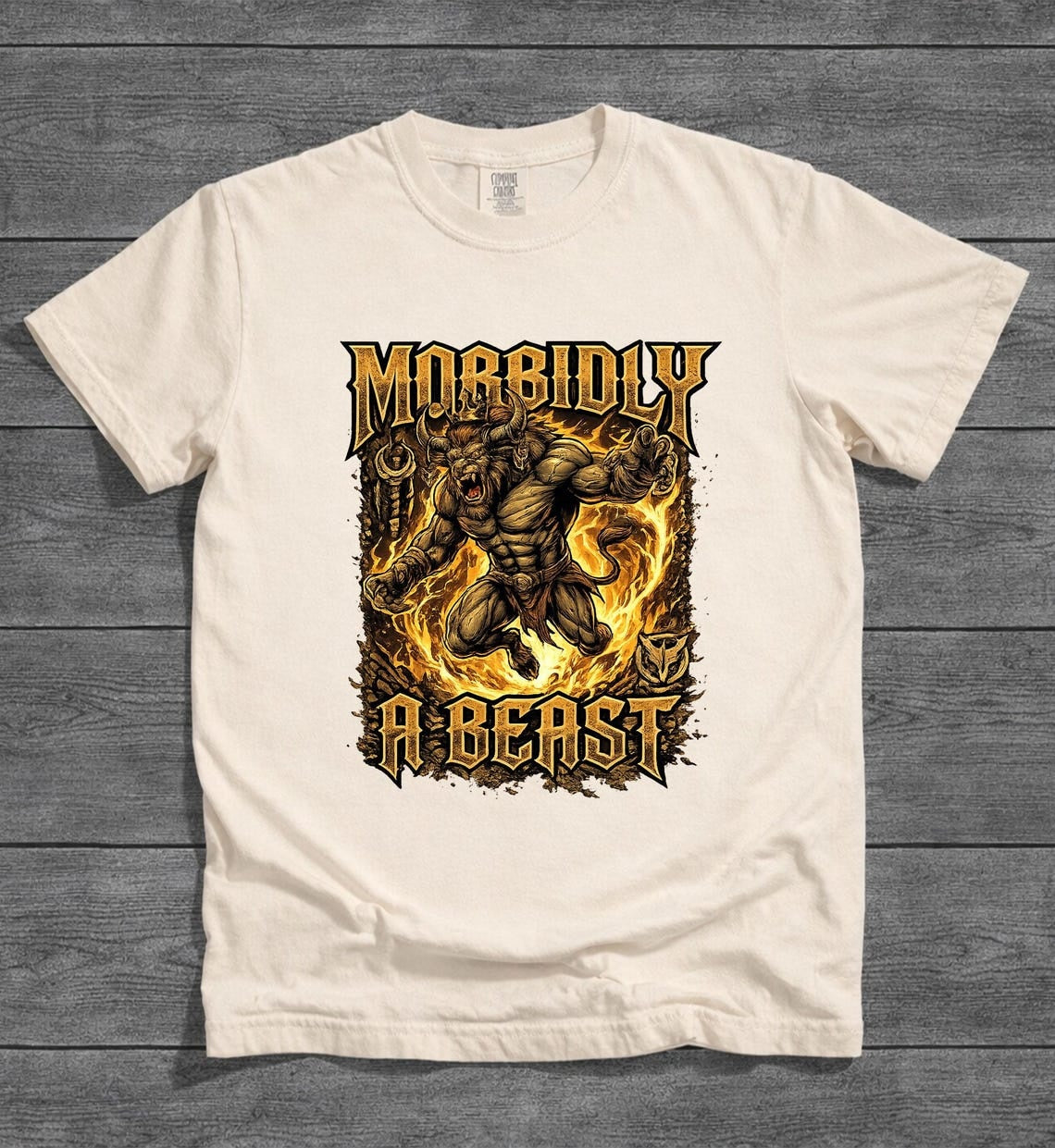 Morbidly A Beast Weightlifting Fitness Gym Workout Shirt