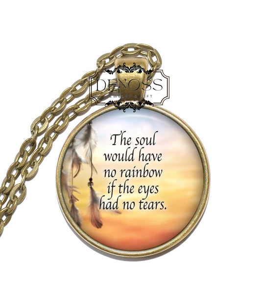 NATIVE AMERICAN PROVERB Necklace,Inspiration,Faith,Wisdom,Lifestyle,Art Pendant Necklace,Inspirational Necklace,Glass Pendant