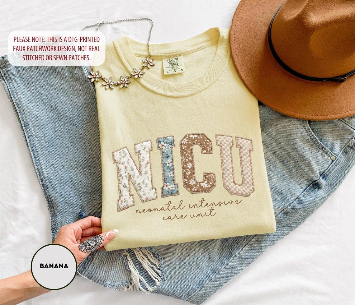 NICU Nurse Shirt ,Comfort Colors NICU Shirt ,Neonatal ICU Nurse Gift For Nicu Rn Shirt Obstetric Nurse Shirt, Nurse Appreciation Gift