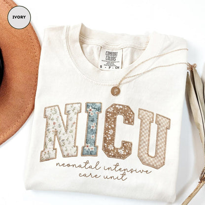 NICU Nurse Shirt ,Comfort Colors NICU Shirt ,Neonatal ICU Nurse Gift For Nicu Rn Shirt Obstetric Nurse Shirt, Nurse Appreciation Gift