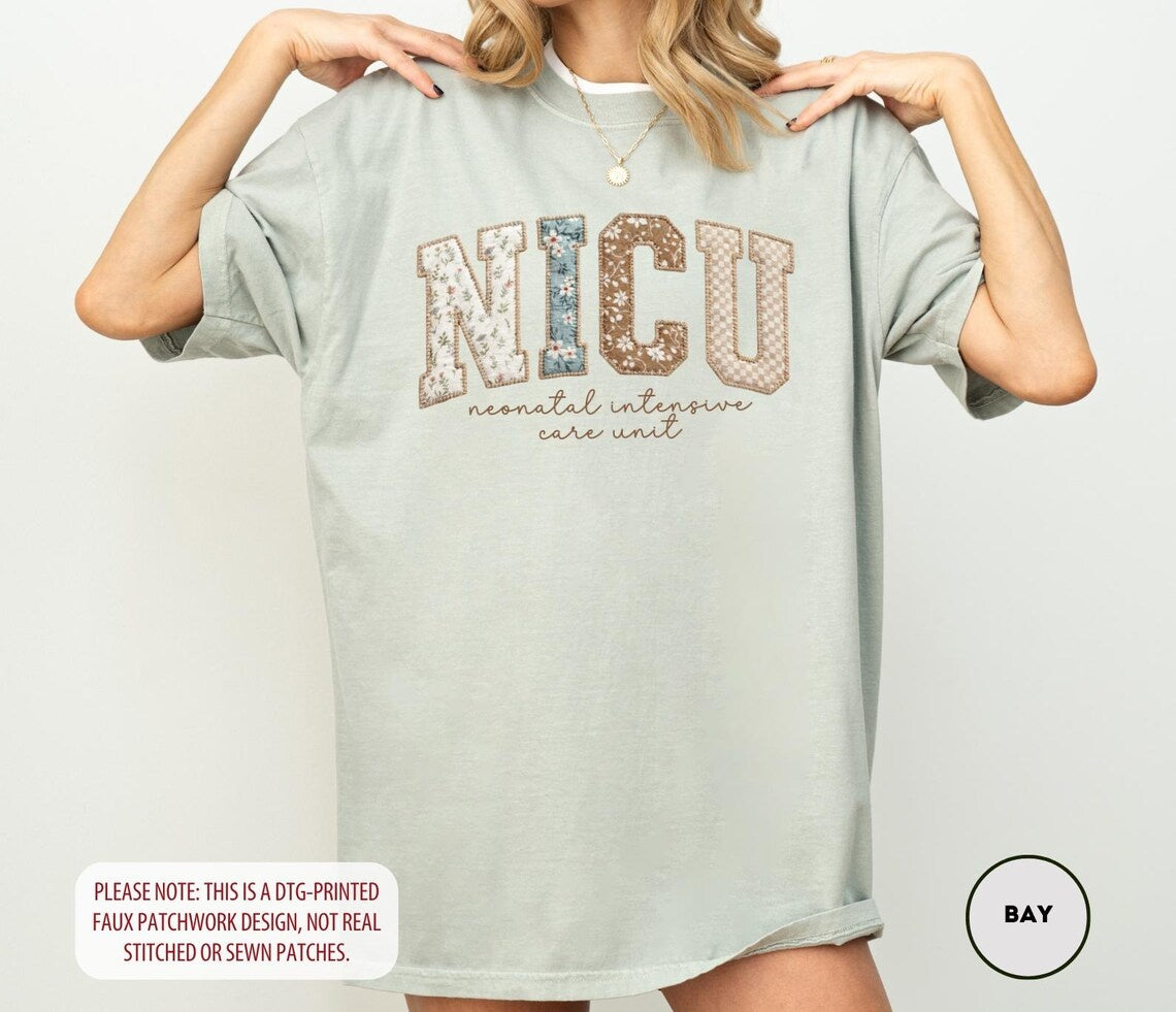 NICU Nurse Shirt ,Comfort Colors NICU Shirt ,Neonatal ICU Nurse Gift For Nicu Rn Shirt Obstetric Nurse Shirt, Nurse Appreciation Gift