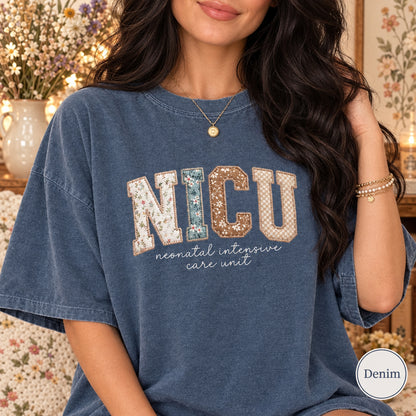NICU Nurse Shirt ,Comfort Colors NICU Shirt ,Neonatal ICU Nurse Gift For Nicu Rn Shirt Obstetric Nurse Shirt, Nurse Appreciation Gift