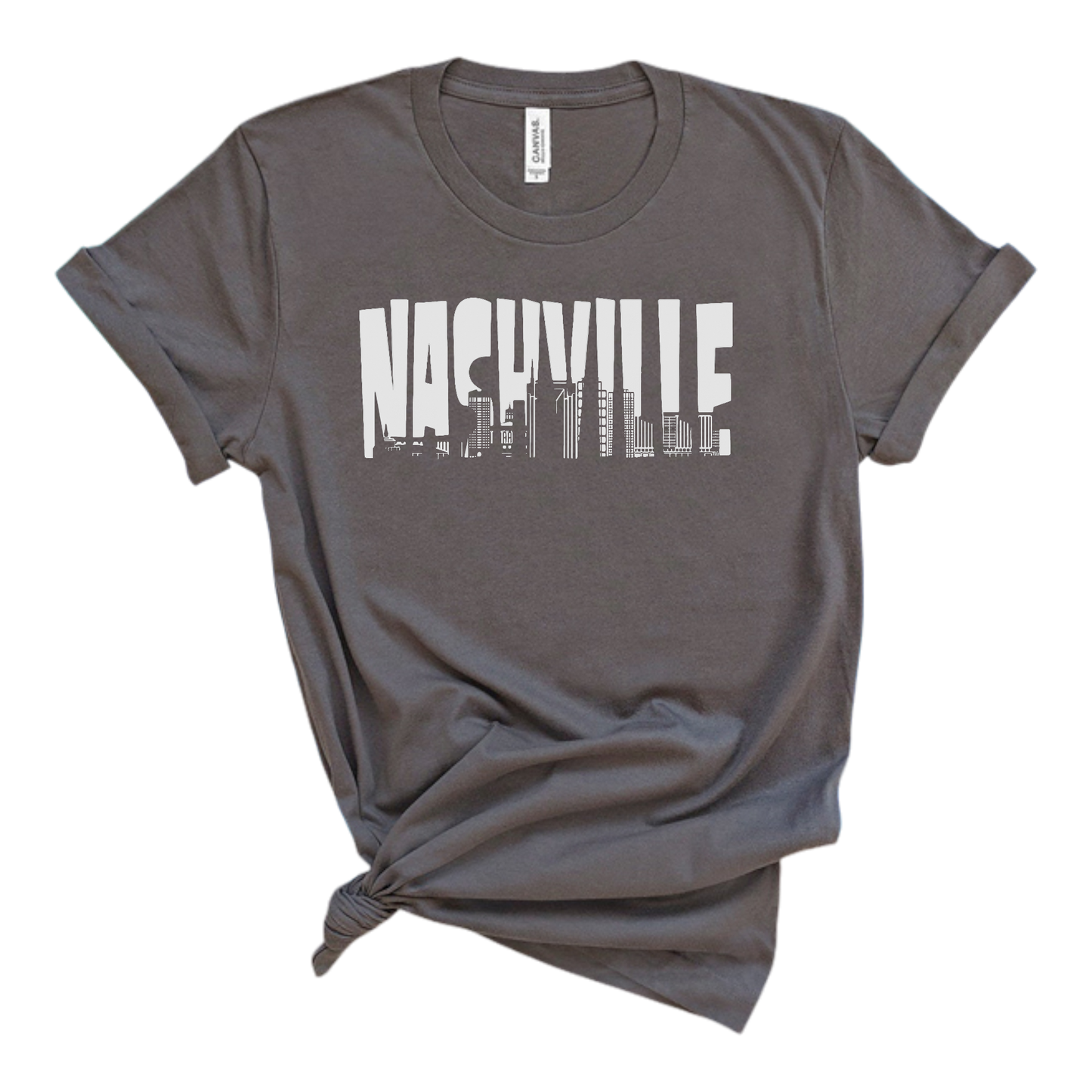 Nashville City Skyline USA Music T shirt