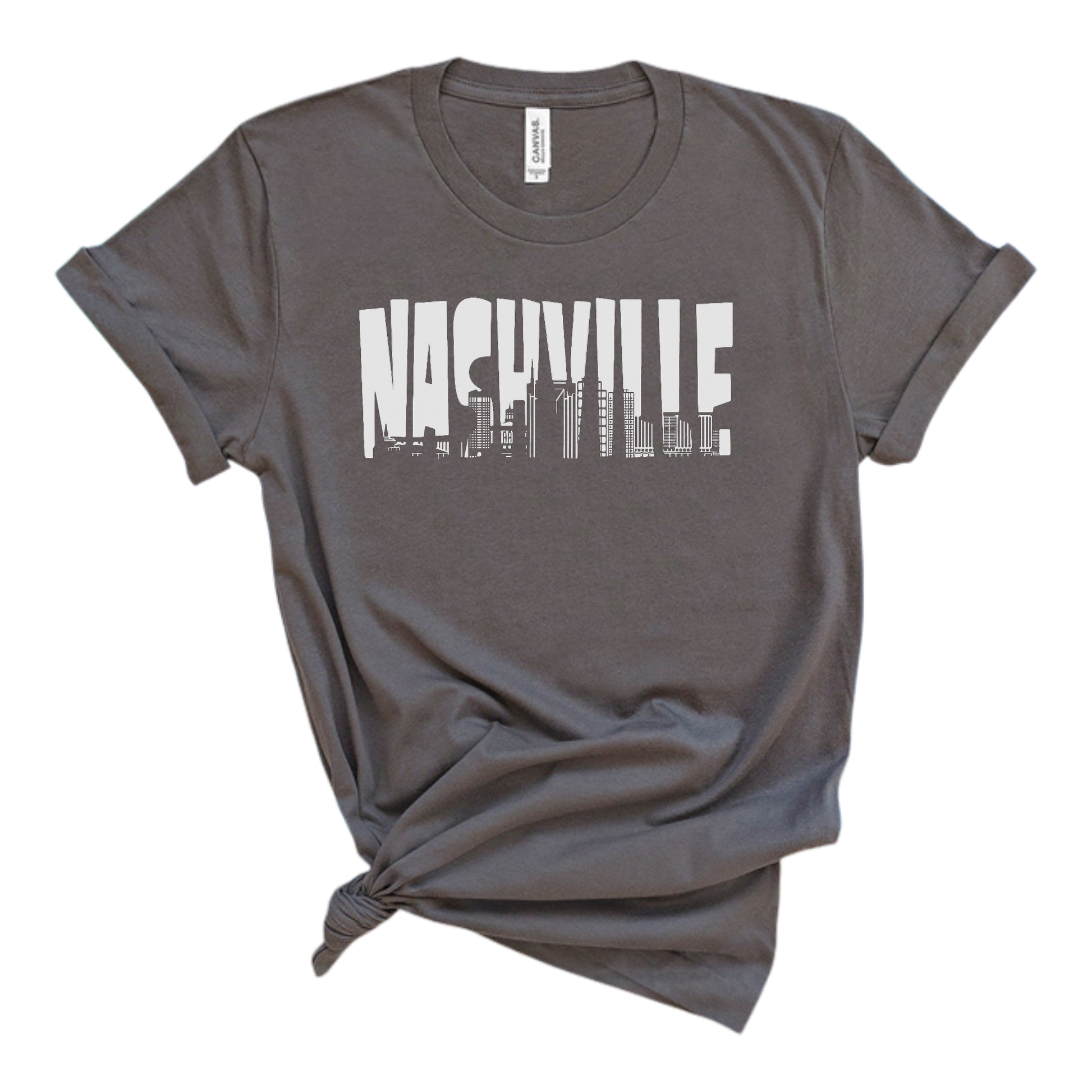 Nashville City Skyline USA Music T shirt