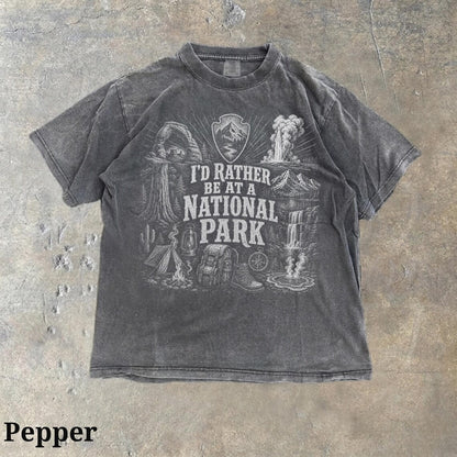 National Park Adventure Shirt, Vintage Hiking Camping Graphic Tee, Outdoorsy Nature Apparel, Wildlife Lover Gift, Granola Girl Shirt