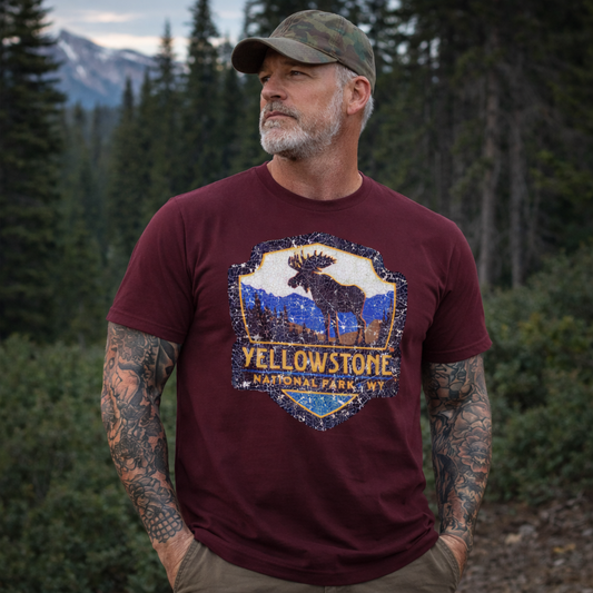 National Park Yellowstone T shirts , Adventure T shirts , Camper , unisex T shirts
