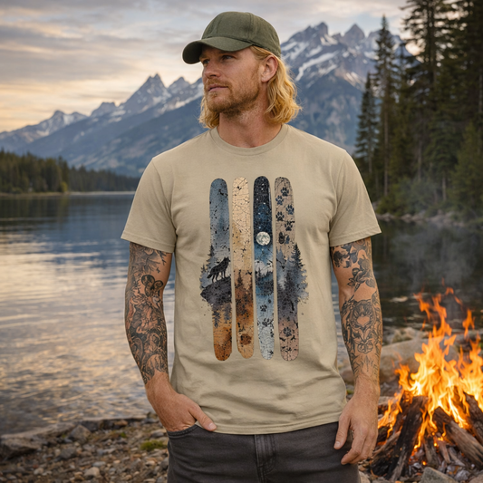 Nature Adventure T shirts , wild life, Hiking ,Traveling Camper, unisex T shirts