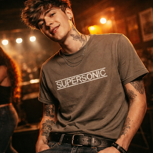 Oasis Tshirt,Supersonic,  Music Tshirt