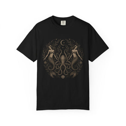 Octopus Shirt Siren Mermaid Shirt, Whimsigoth Clothing, Octopus Gift Octopus Gifts ,Antique Mermaid Dark Academia Shirt ,Whimsigoth Sea Witch