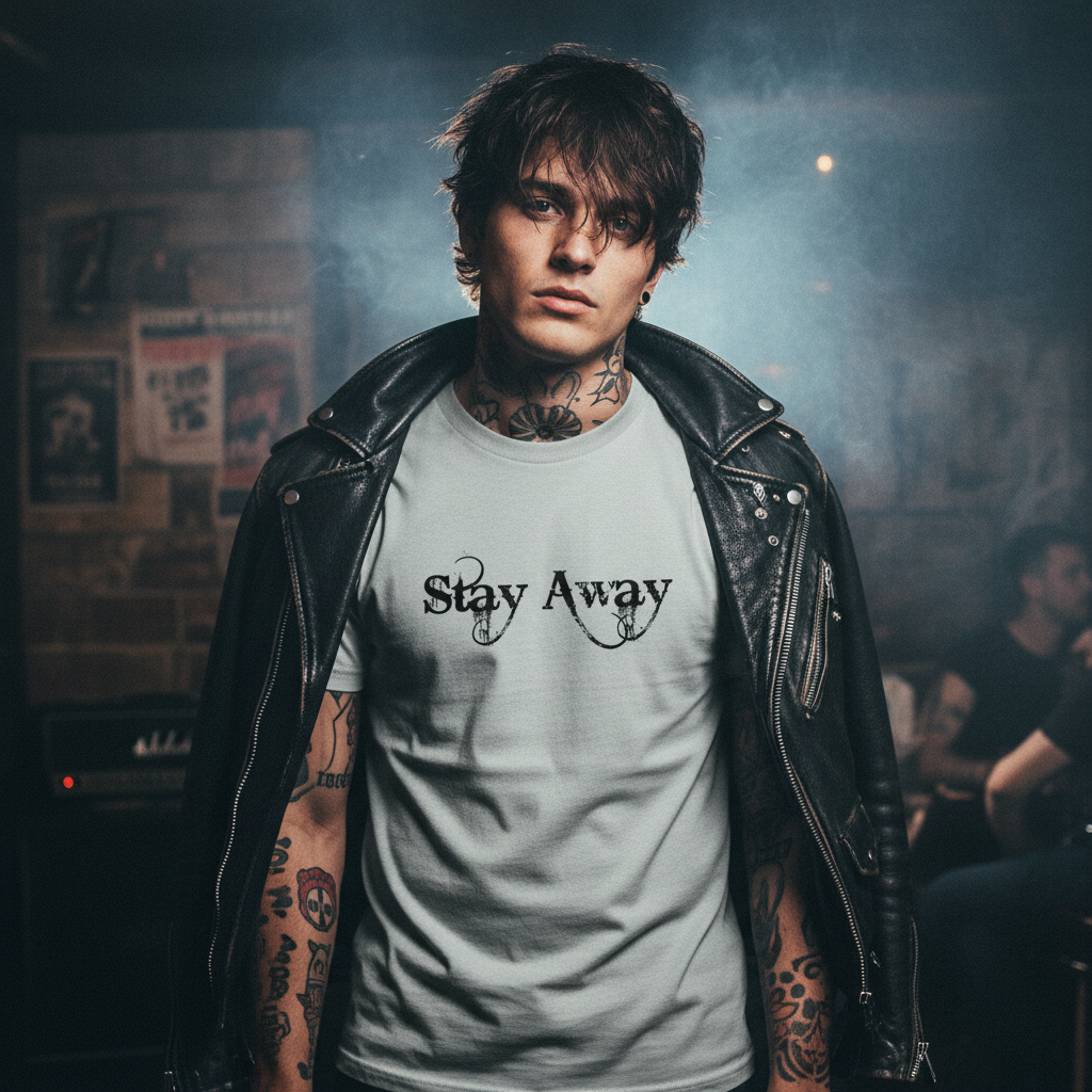 Post Malone,Stay Away,Tattoo T-Shirt Music  Tshirt