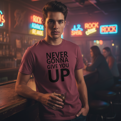 Rick Astley,Never Gonna Give You Up, Music Tshirt