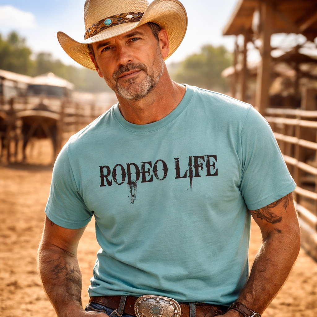 Rodeo Lİfe,Country Life,Country T Shirt